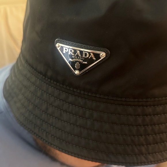 Prada Classic Black Bucket Hat - Picture 2 of 11